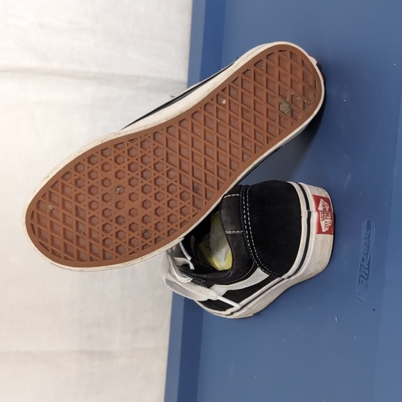 Vans Old Skool Black Suede and Canvas Classic Sneakers Size Women's 7 - Picture 6 of 6